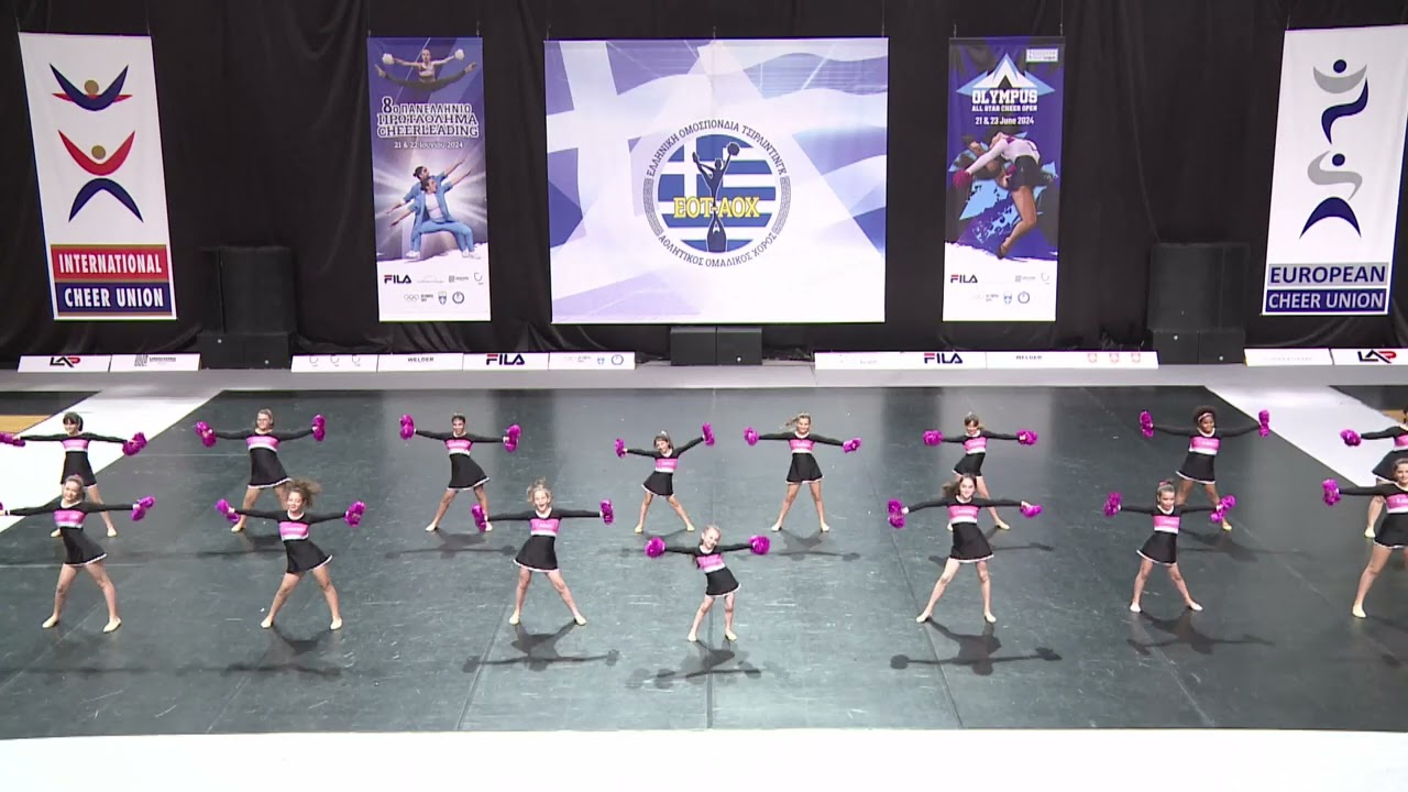 117 PRIMARY C CHEER POM Α Σ  ΑΝΝΑΣΑ PINKLEADERS
