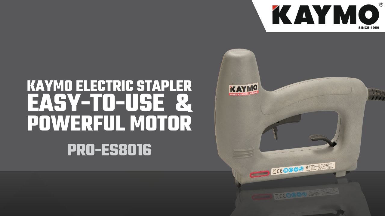 KAYMO Electrical staplers PRO-ES8016.mp4