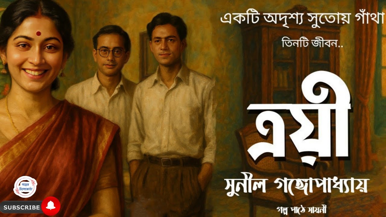 ত্রয়ী/ সুনীল গঙ্গোপাধ্যায়/ Bangla audio book/ Bengali audio story/ Audiobooks/ #golperchilekotha