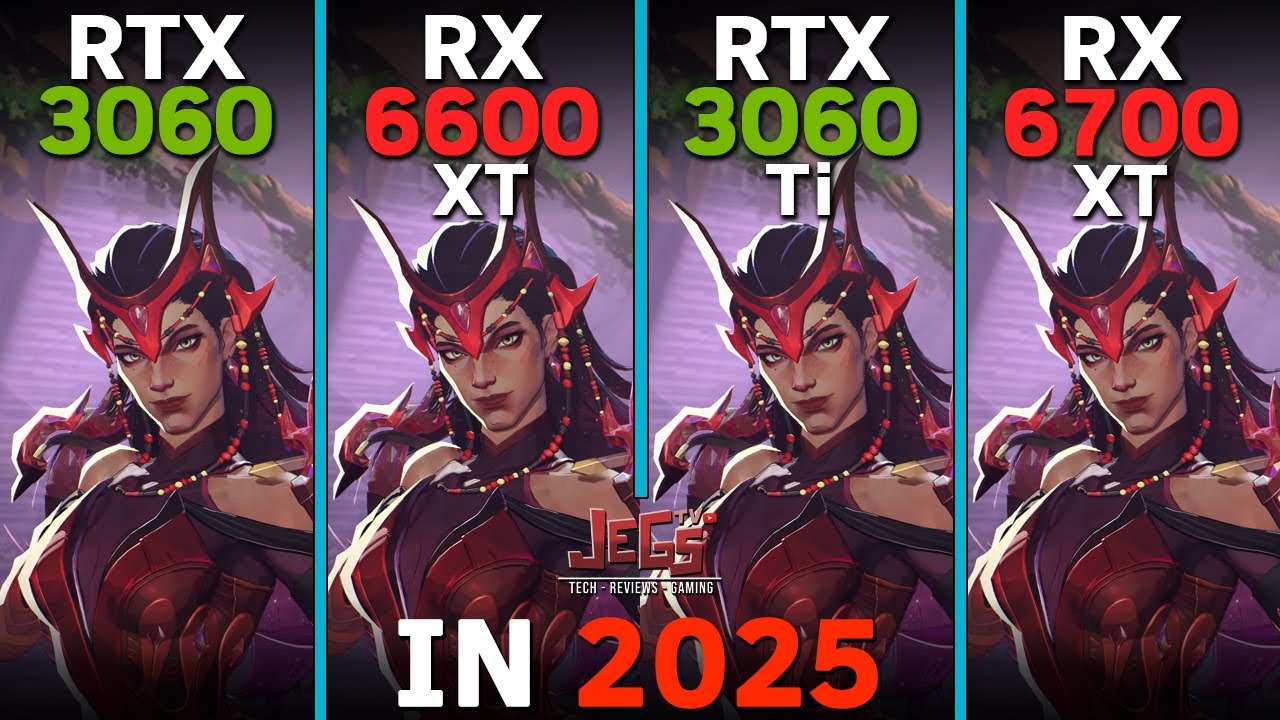 RTX 3060 vs RX 6600 XT vs RTX 3060 Ti vs RX 6700 XT in 2025 | Tested in 15 games