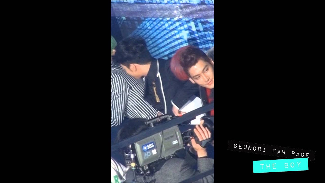 121229 SBS GAYO DAEJUN SEUNGRI BEHIND