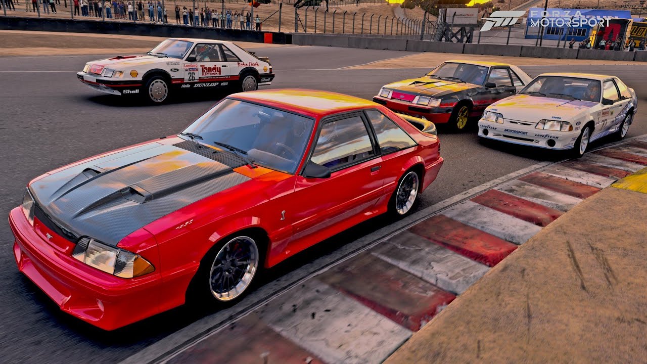Forza Motorsport | Builders Cup | Laguna Seca| Mustang Cobra | Xbox Series X 4K | Update 2
