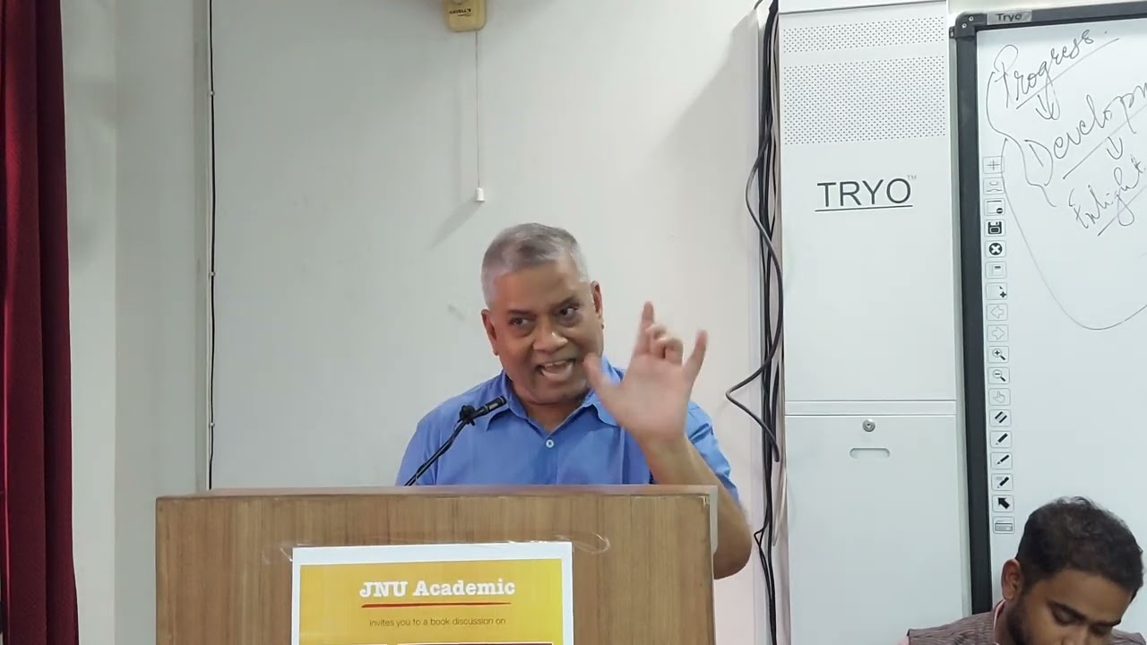Book Discussion | Gyan Ki Rajneeti | Gopal Ji Pradhan (Main Discussant) discussing the book
