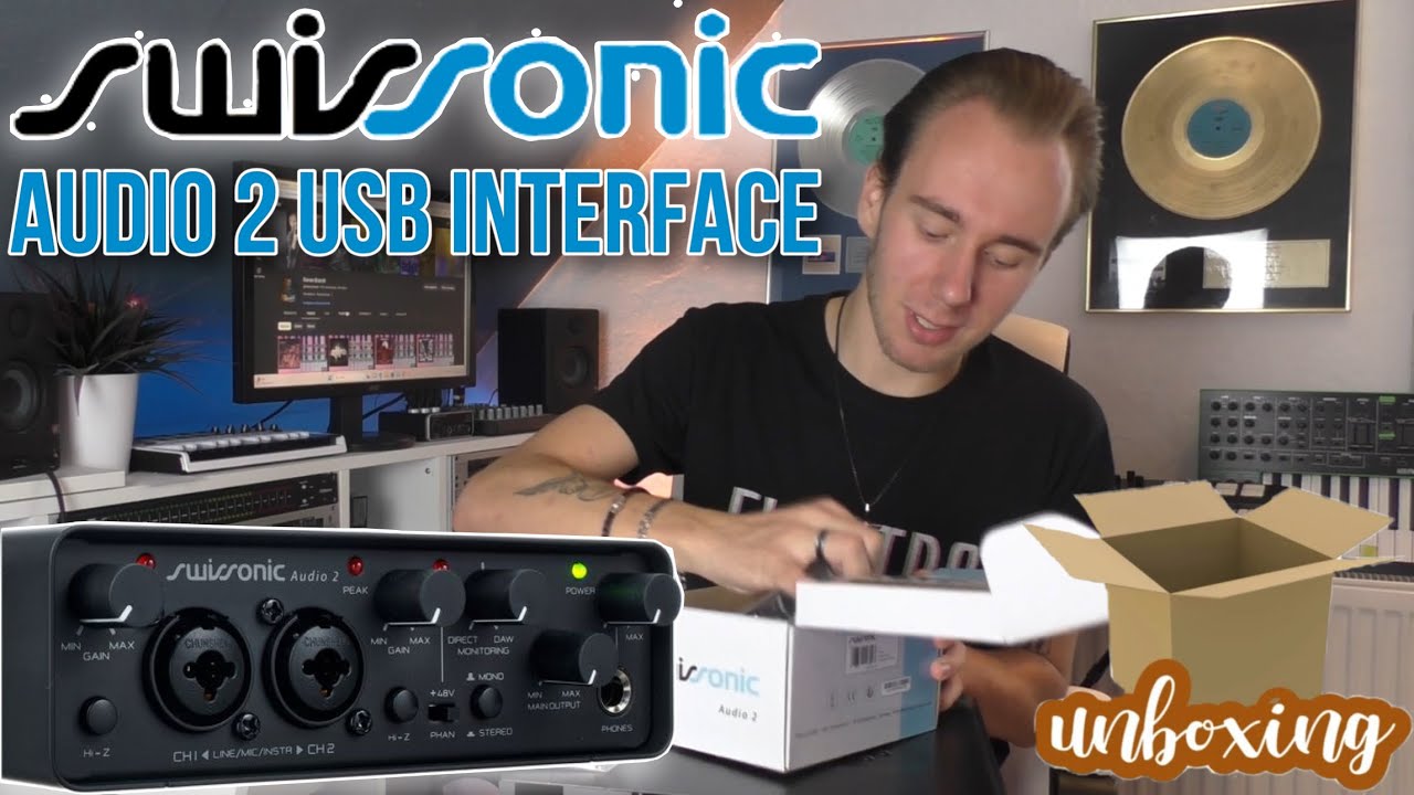 SWISSONIC AUDIO 2 USB-Interface Unboxing & Test | Deustch