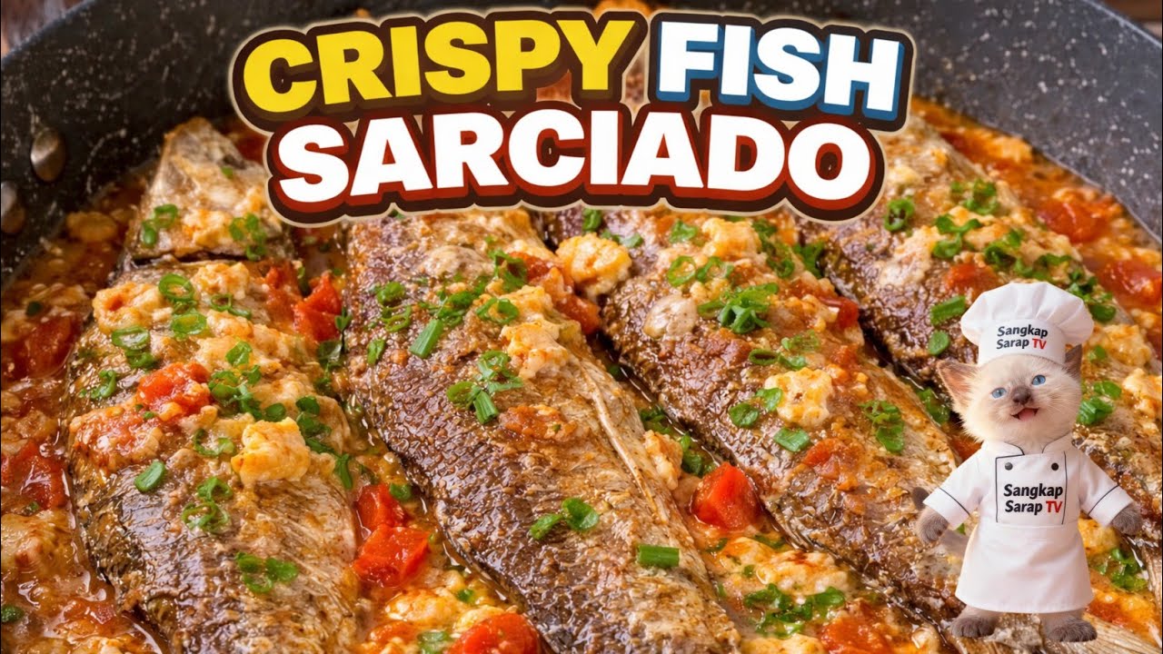 "Crispy Fish Sarciado Recipe | Filipino Comfort Food Made Easy!"