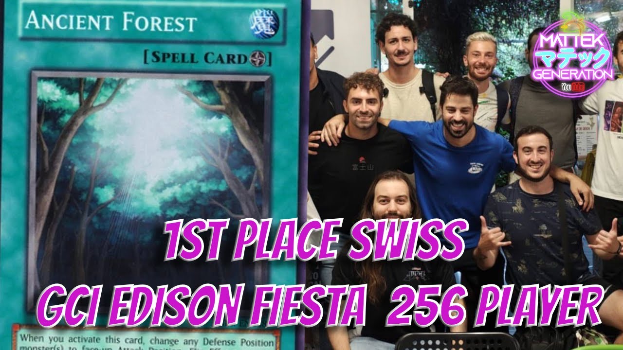 1st Place Swiss GCI Edison Fiesta (256 player) | GLADIATOR BEAST |  Gianluca Mozzoni | Yu-Gi-Oh! ITA
