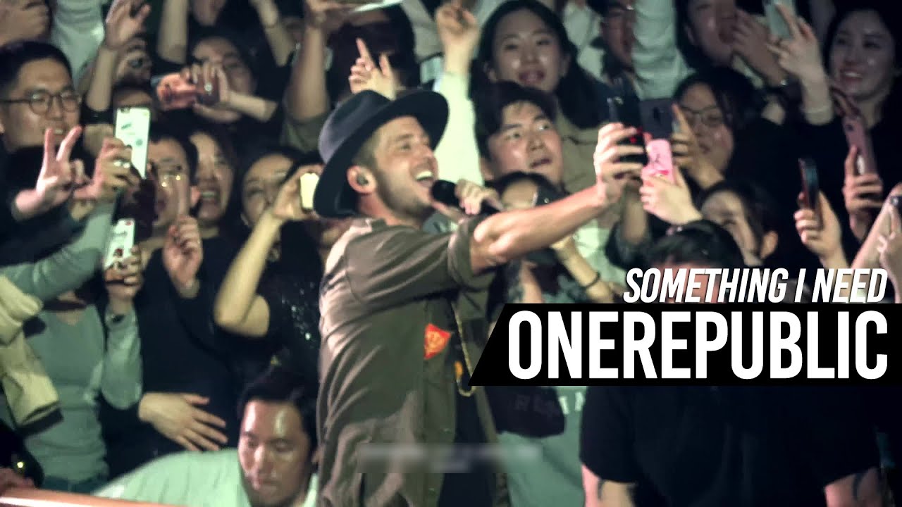 OneRepublic - Something I Need + 관객석 단체로 계타는 현장 (Live in Seoul, 27 April 2018)