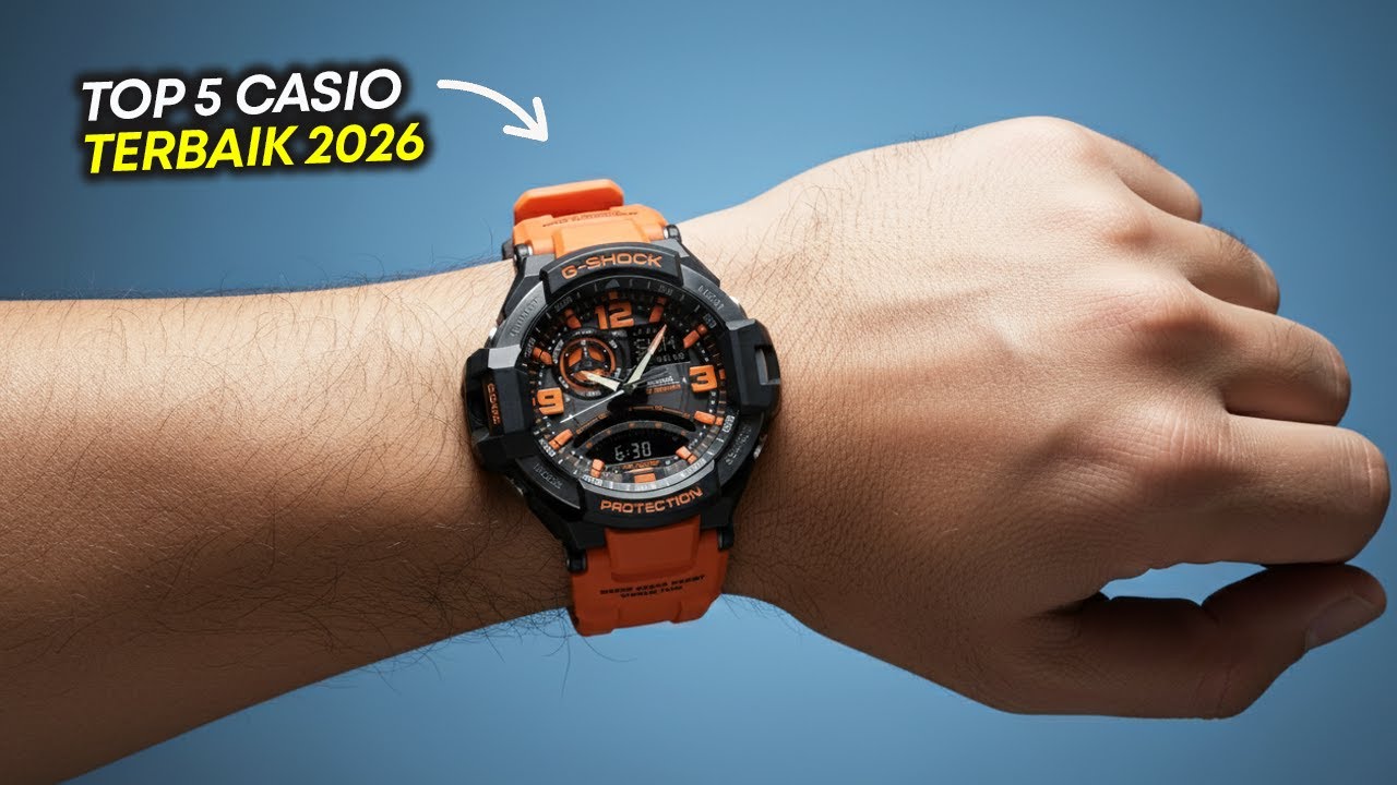 7 Rekomendasi Jam Tangan CASIO Terbaik, Cek Dulu Sebelum Beli!