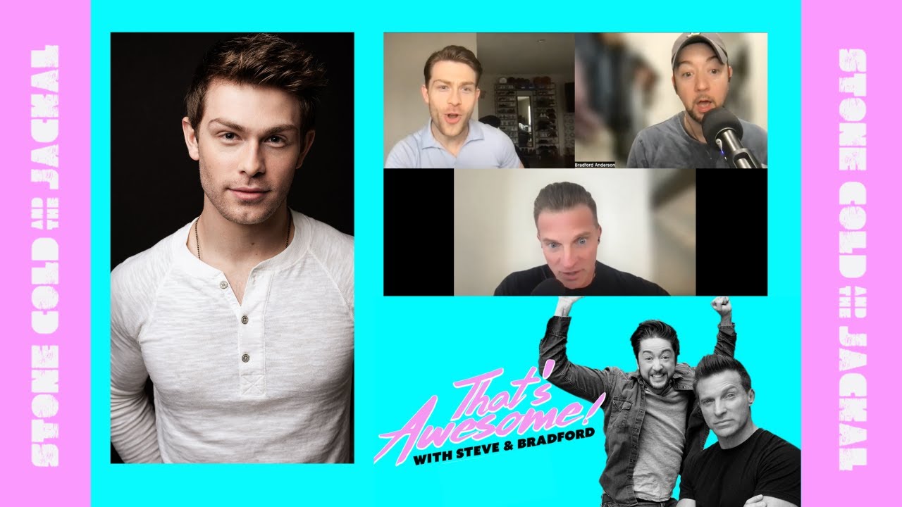 BLUE STEEL with EVAN HOFER (Dex, #GH)! That's Awesome with Steve Burton & Bradford Anderson