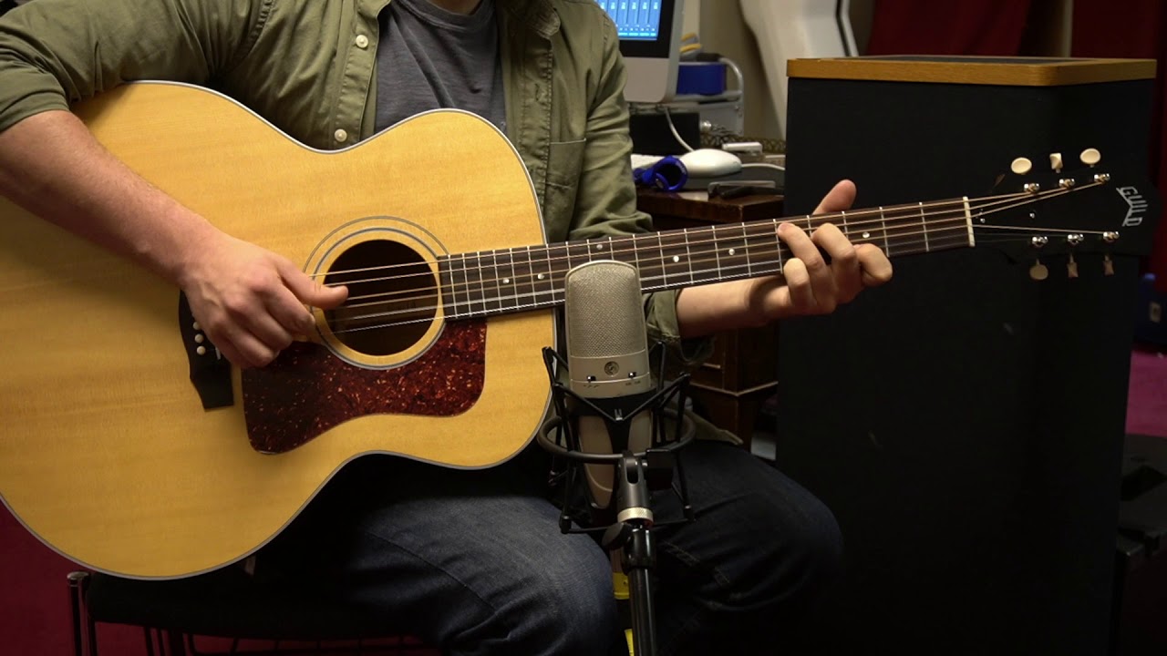 Guild F-40 Acoustic Guitar Demo