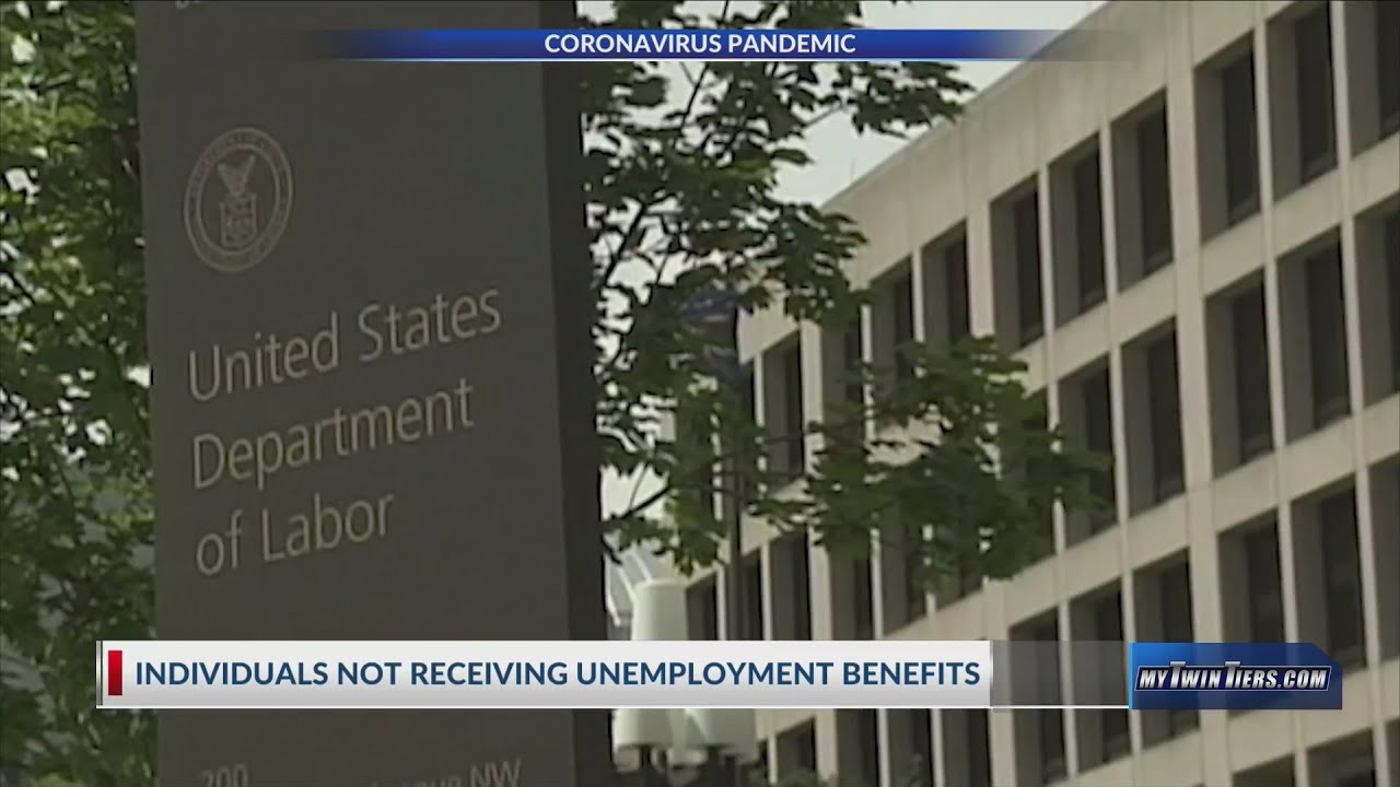 Individuals not receiving their unemployment benefits