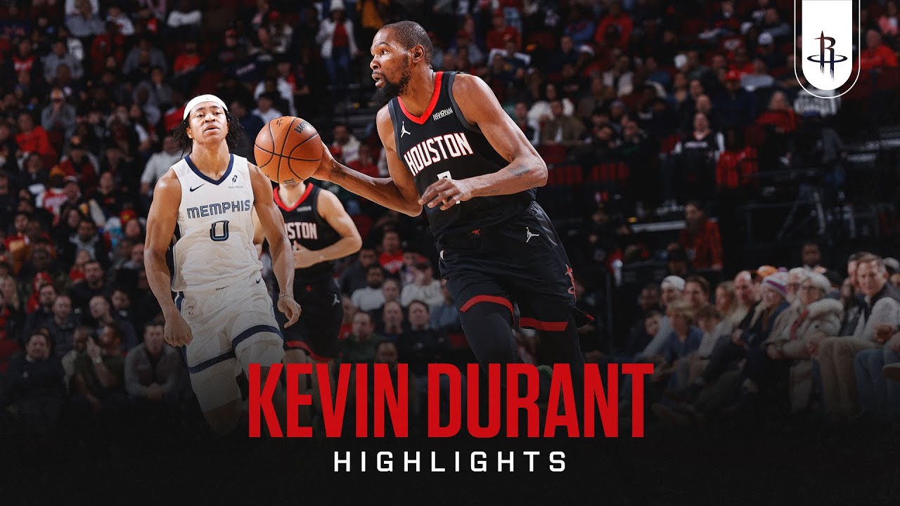Kevin Durant (33 points) Highlights vs. Memphis Grizzlies