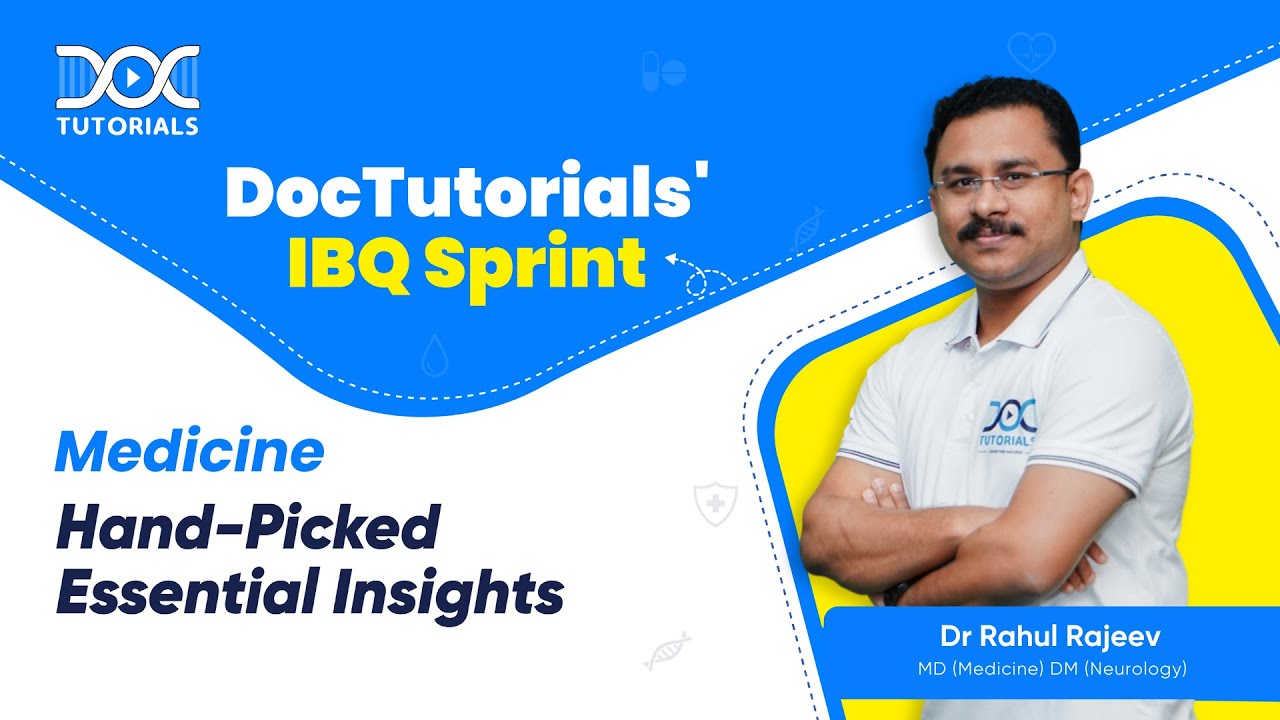 Medicine - IBQ Sprint by Dr Rahul Rajeev | Image Based Questions | NEET PG | FMGE | NExT | INI CET