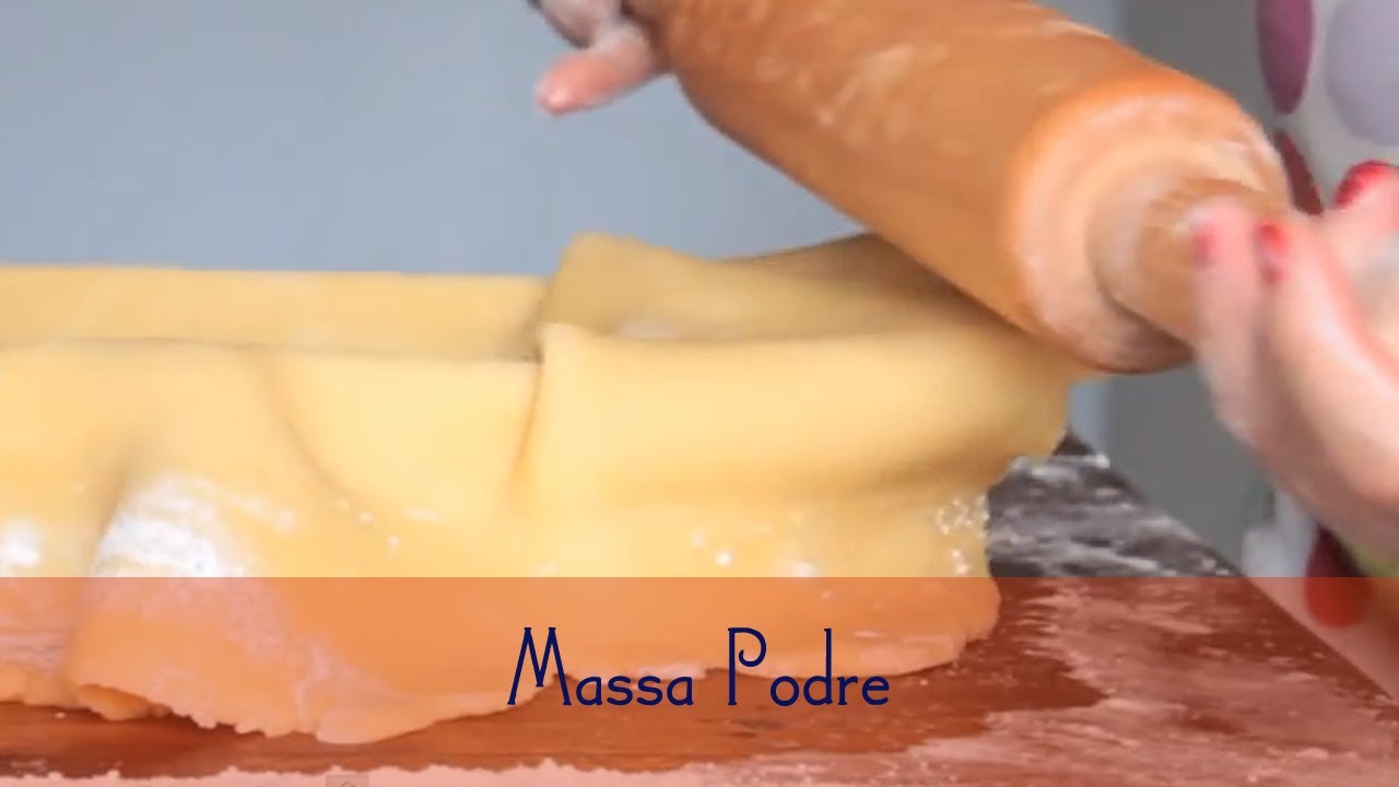 Massa Podre (Receita de Massa Podre - P&acirc;te Bris&eacute;e)