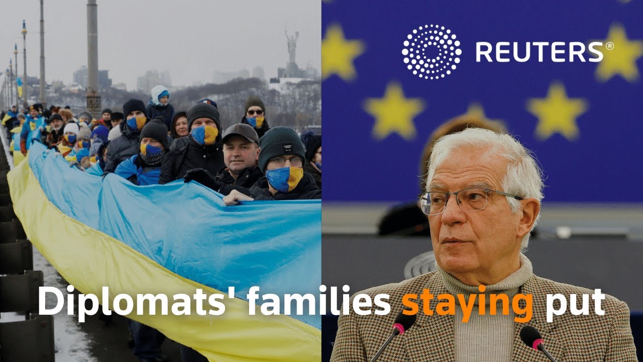 EU: diplomats' families staying in Ukraine