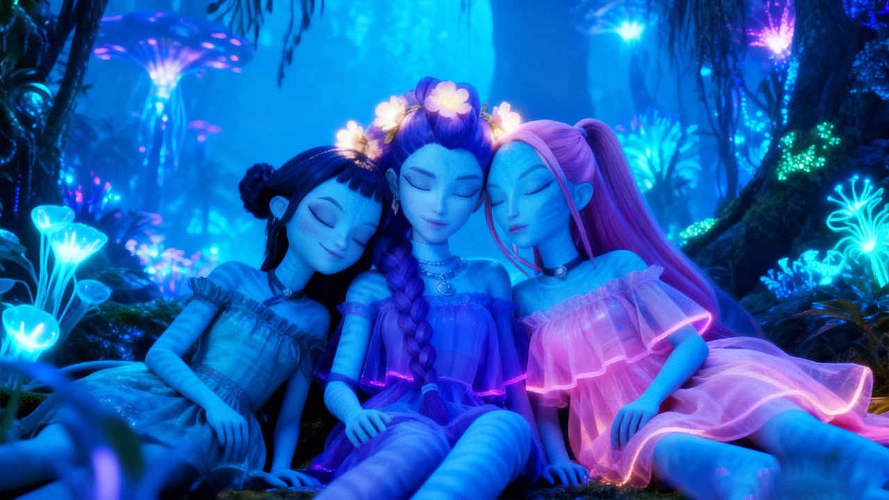 FALL ASLEEP QUICKLY With Huntrix Avatar - Relaxing Sleep Music to Relieve Stress, Anxiety States