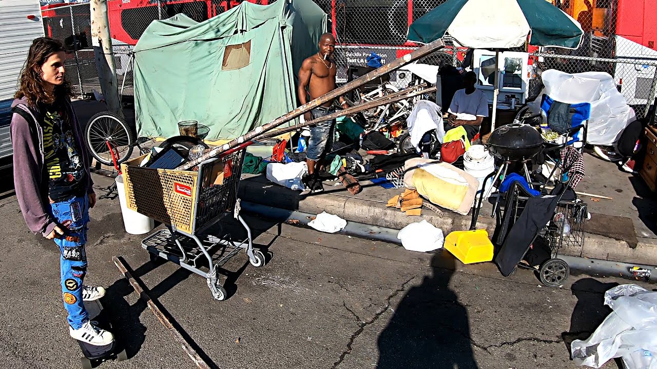 Humanitární krize v druhém největším americkém městě