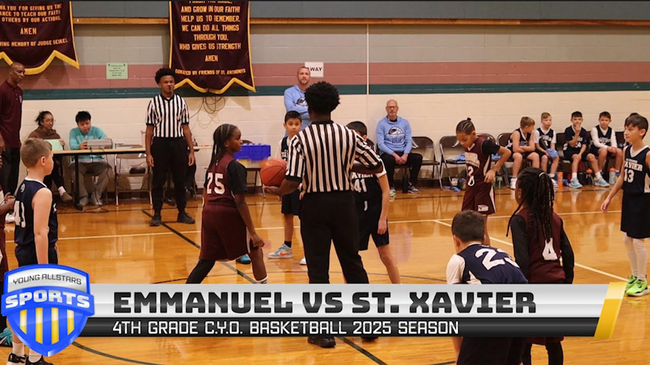4th Grade C.Y.O. Emmanuel vs St Xavier