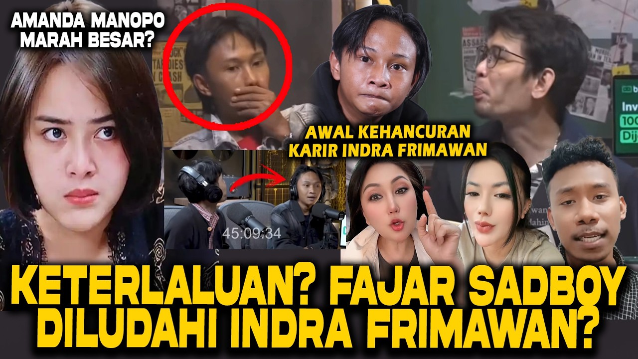 AMANDA MANOPO MARAH FAJAR SADBOY DILUDAHI INDRA FRIMAWAN?