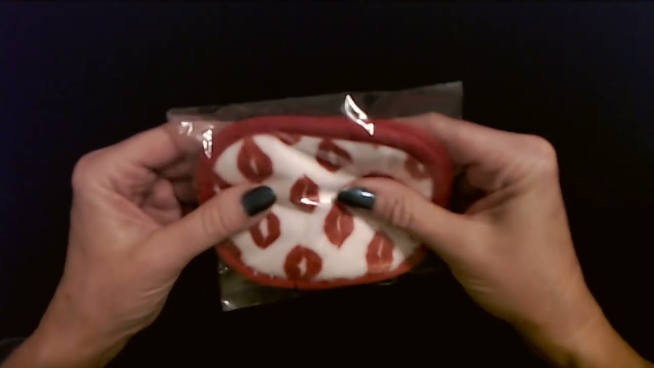 ASMR | Crinkling a Cellophane Bag Containing Fabric Makeup Wipes (No Talking)