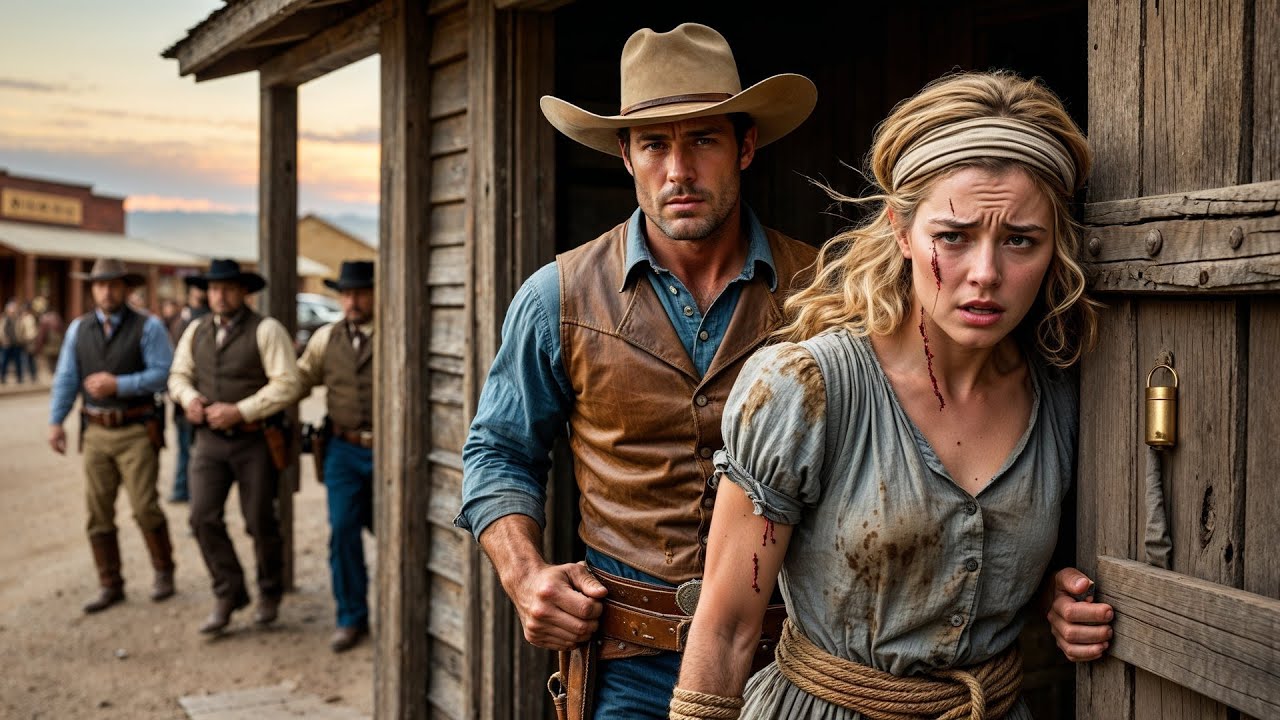 Two Men Were Dragging Her to the Justice, A Cowboy Blocked the Door and Said 