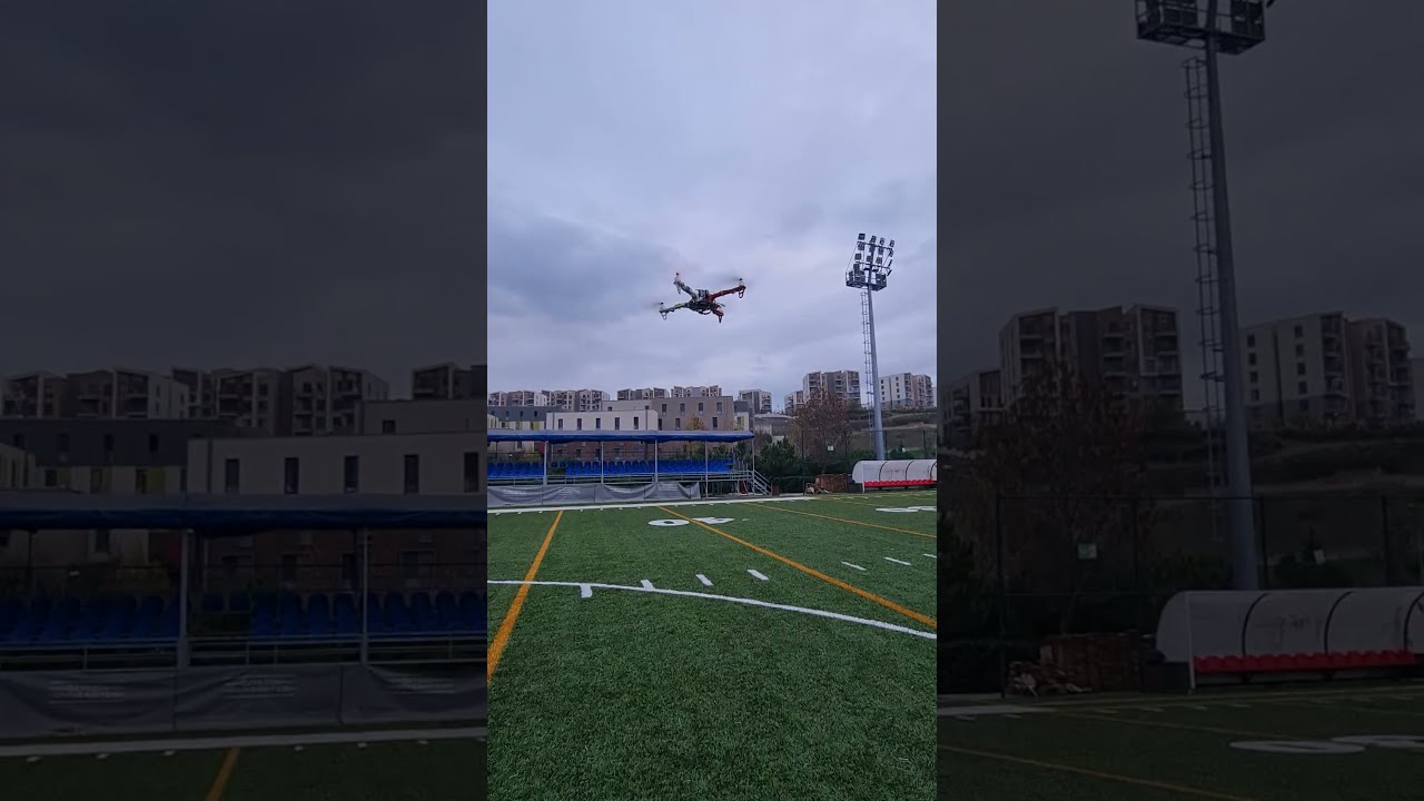 YMFC-AL quadcopter first successful flight