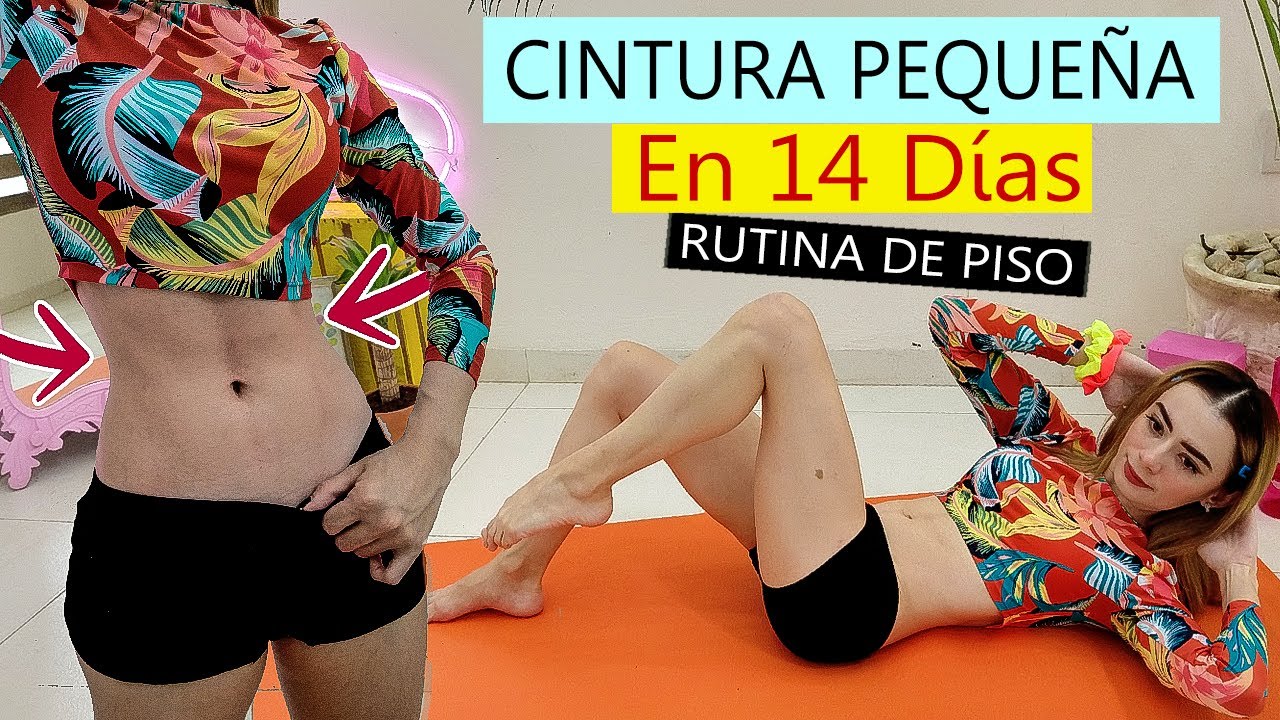 REDUCIR CINTURA EN 14 DÍAS - 5 EJERCICIOS PARA ELIMINAR GRASA DE CINTURA | Dani Zilli