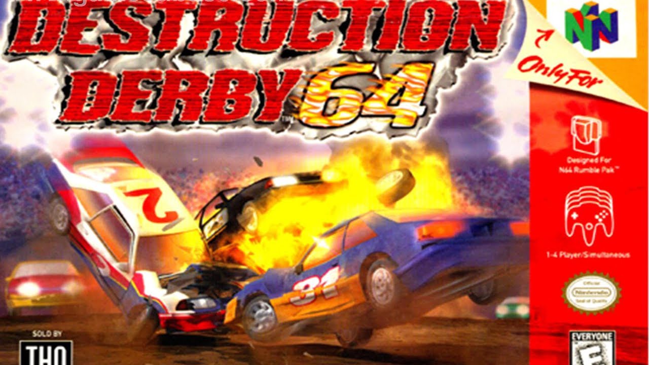 Sess&atilde;o Gamer Nost&aacute;lgico: Destruction Derby 64 - True Gamer Revolution