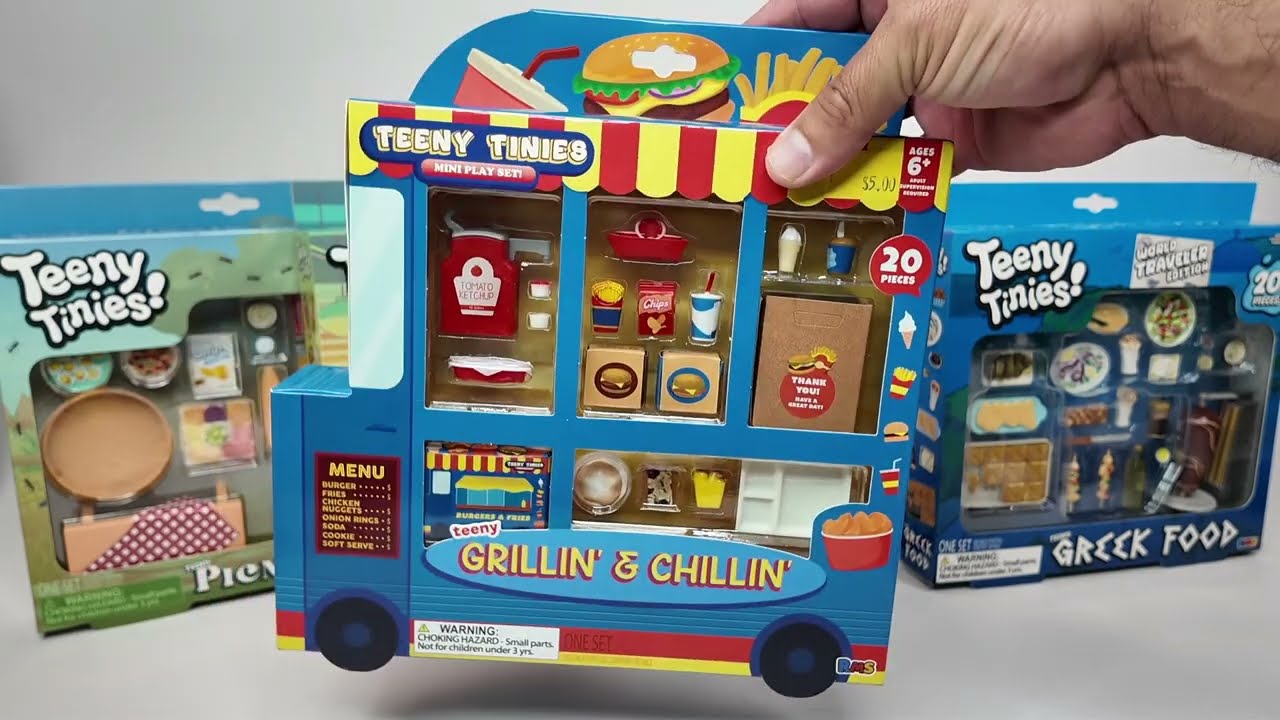 Opening Teeny Tinies Mini Play Set From Five Below