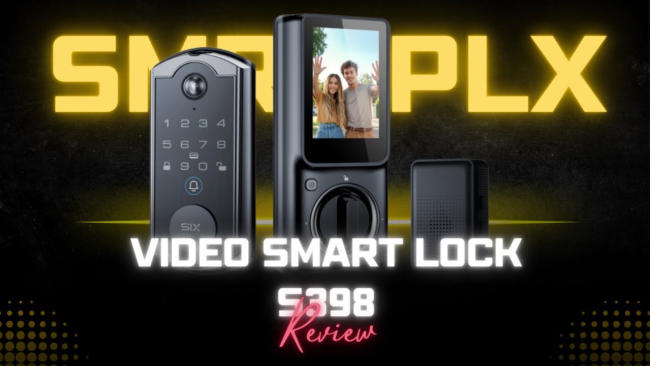 🛑 This $200 Smart Lock Has a CAMERA?! | SMRTIPLX Video Smart Lock S398 Review