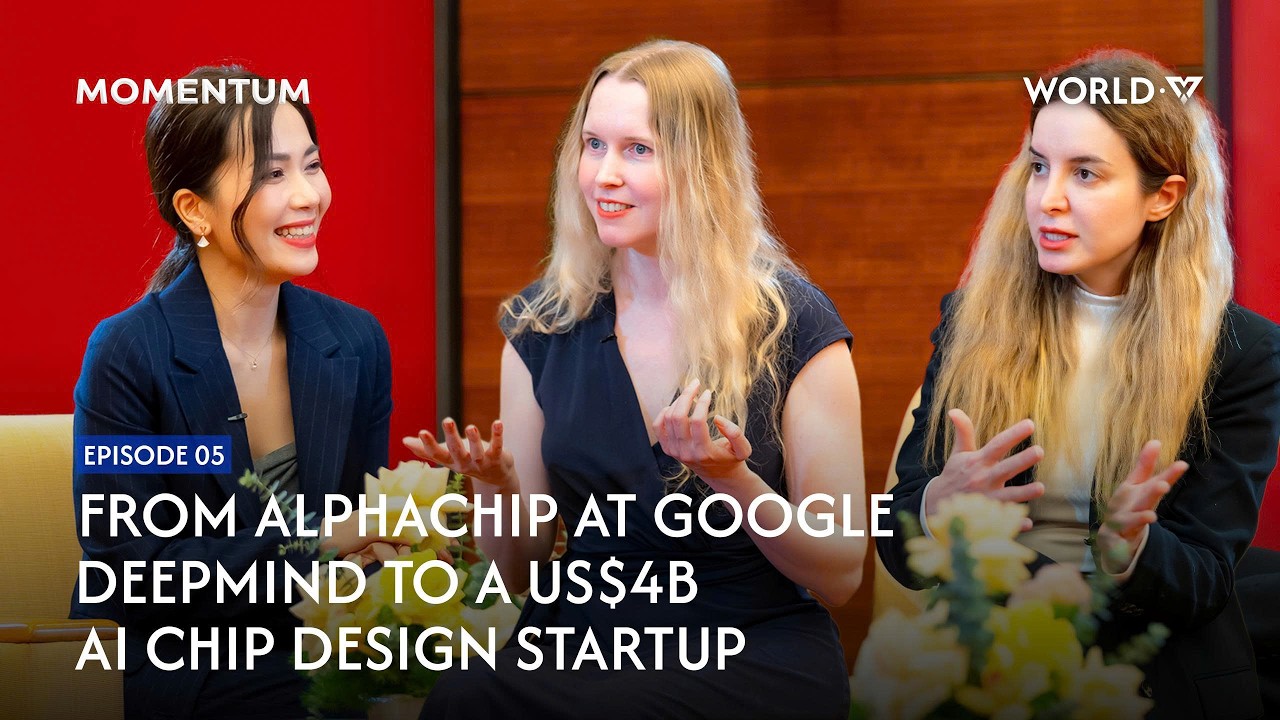 From AlphaChip at Google DeepMind to a US$4B AI Chip Design Startup | MOMENTUM EP05