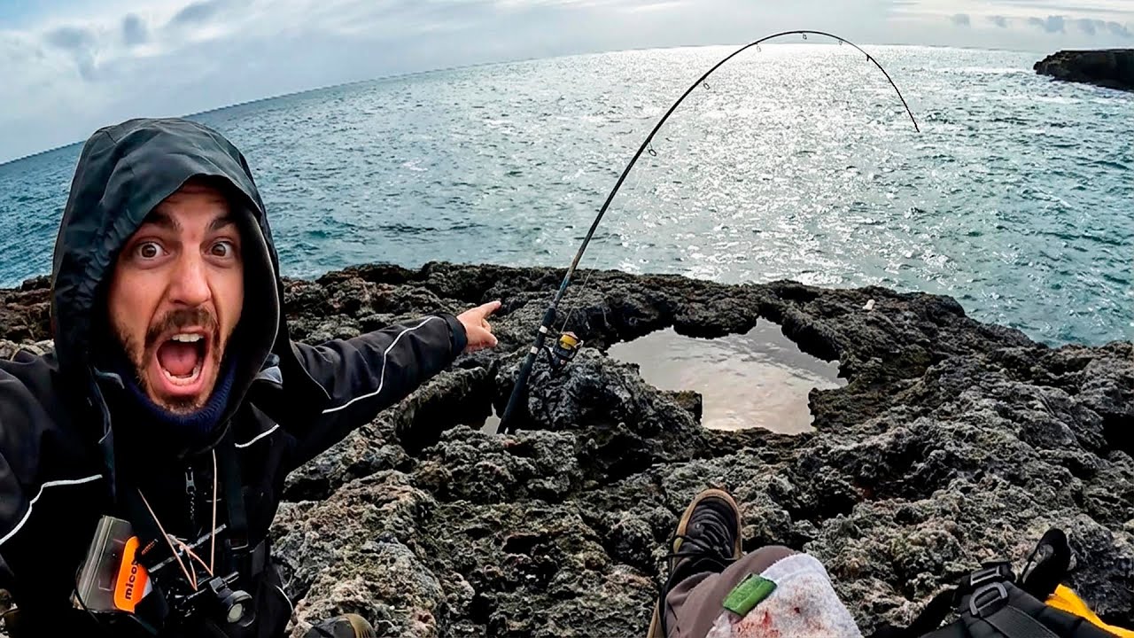 CORREEEE ¡¡Picadondes y MAS en LOS CANTILES del SUR!! (StoneFishing)