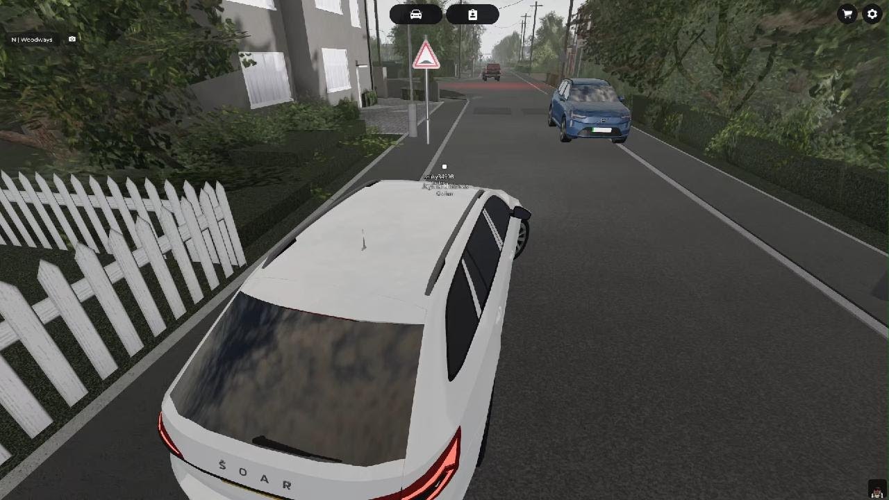 Jabari vs. Jay theGamer driving in Roblox