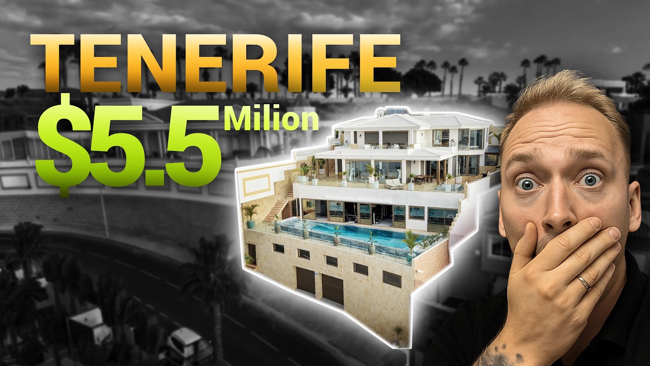 Vila za 135 milionů a surfování: Můj den na Tenerife
