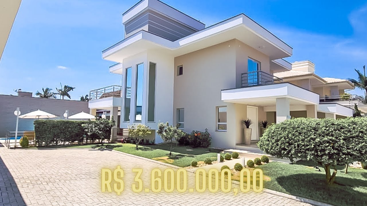 A CASA MAIS LUXUOSA DE PENHA SC - BEACH HOUSE FOR SALE