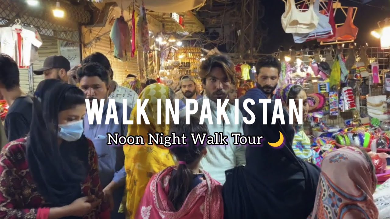Walk in Chand Raat 🌙 Moon Night | Walk in Pakistan | Local Street Views | EP 13