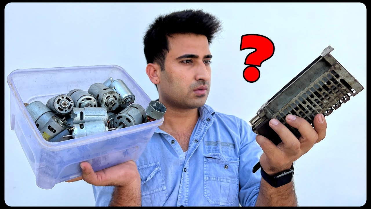 Upgrad A Ac Motor Into Dc Motor 😳 Kaam Karega Kya?