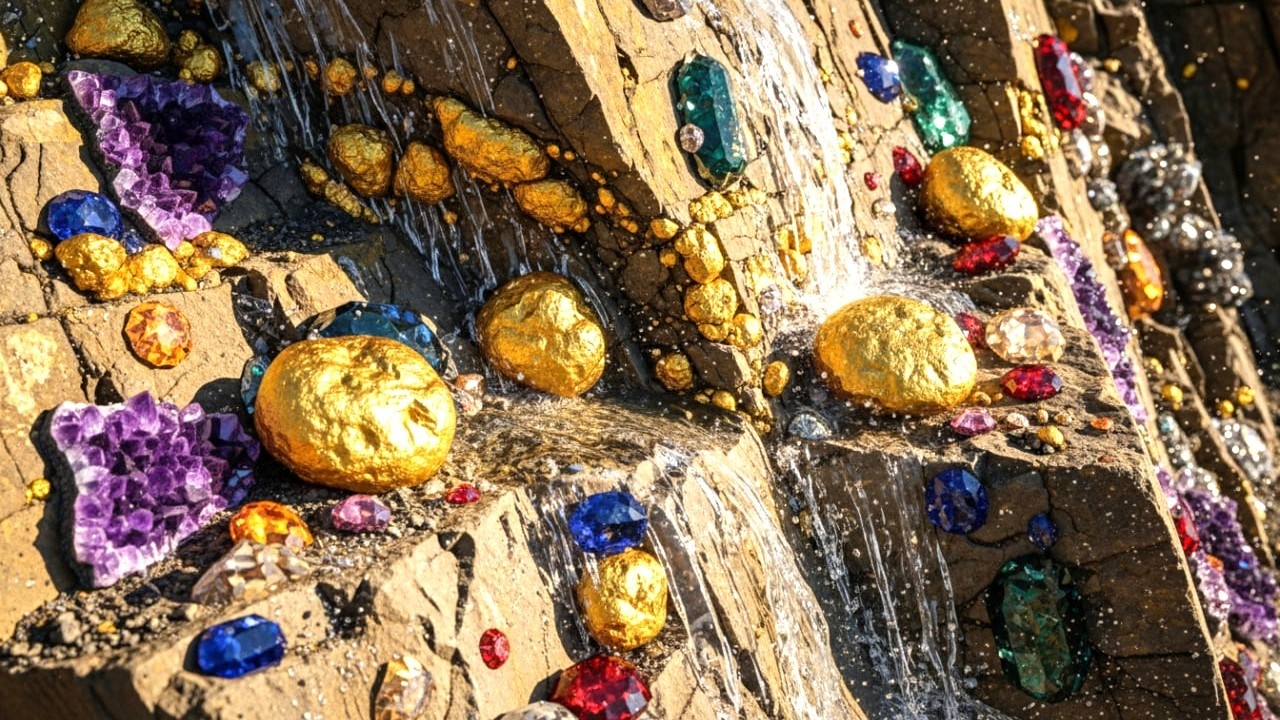 Massive Gold Nuggets Found Digging in Dirt!