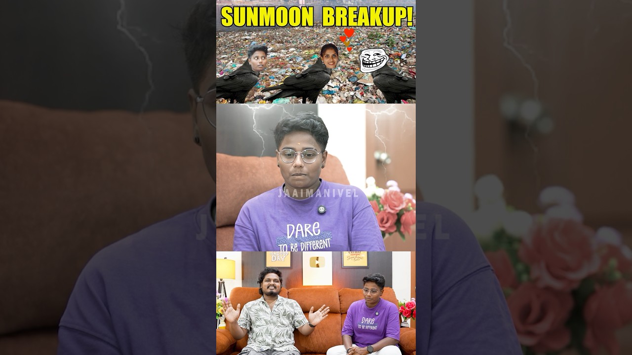 #shorts பிரிந்த SUNMOON COUPLES 🤣👆🏻