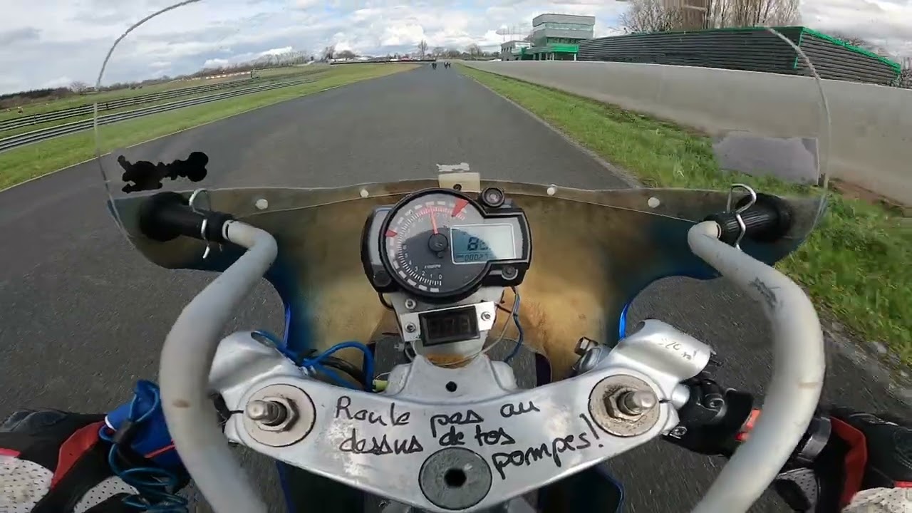 Roulage sur le circuit de la Châtre, le 18/03/23