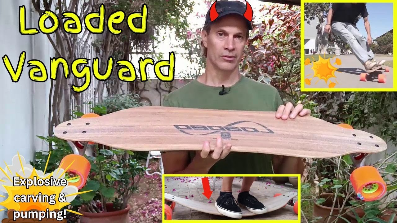 Loaded Vanguard: Top PURE Carving & Pumping Longboard of The Last Two Decades