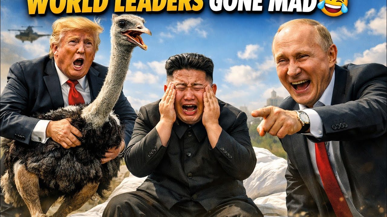 Global Leaders in a Comedy Disaster 😂 | Funny Political Video