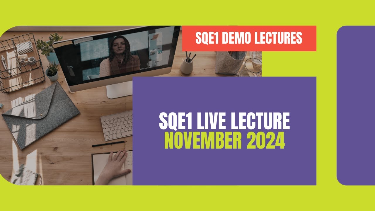 SQE1 Live Lectures - New Approach | Academy of Smart Lawyers