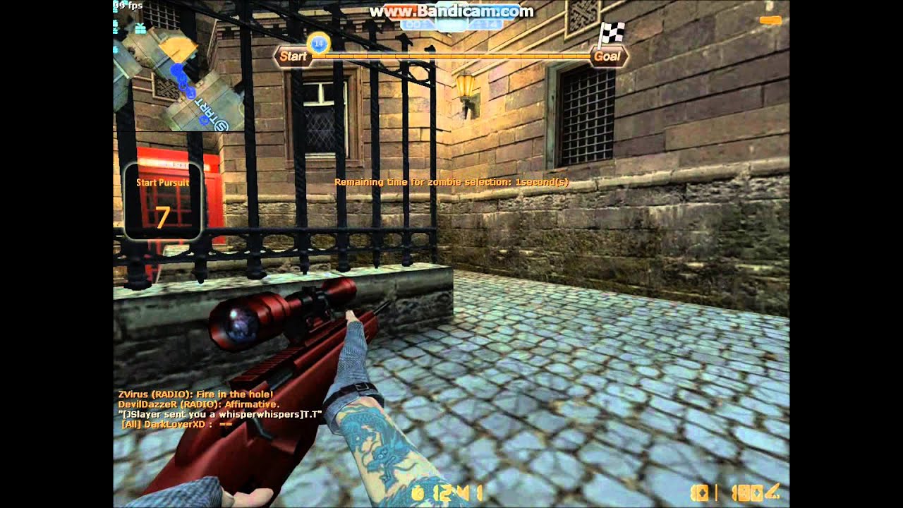 Counter-Strike Online Zombie Escape Game Play