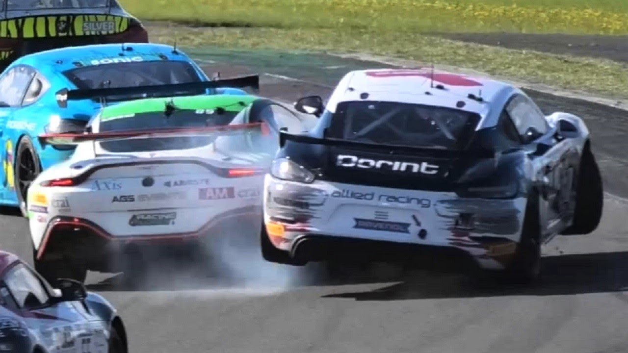 GT4 European Series 2020 - Crashes, Spin & Action - Nürburgring GP