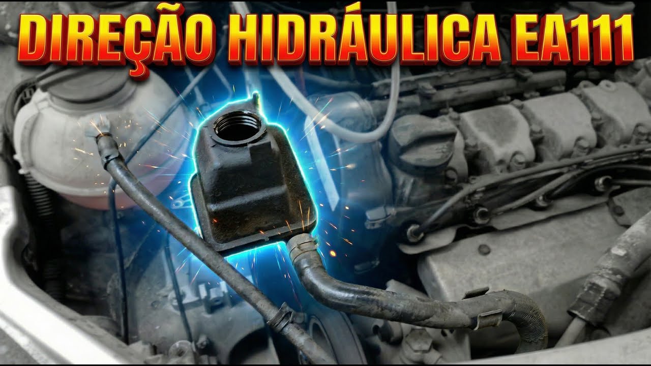TROCA DA MANGUEIRA E RESERVATÓRIO DA DIREÇÃO HIDRÁULICA DO GOL G5 E G6