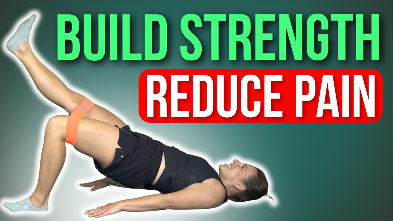 Safe Sciatica Exercise Workout With Resistance Band (PT Guided)