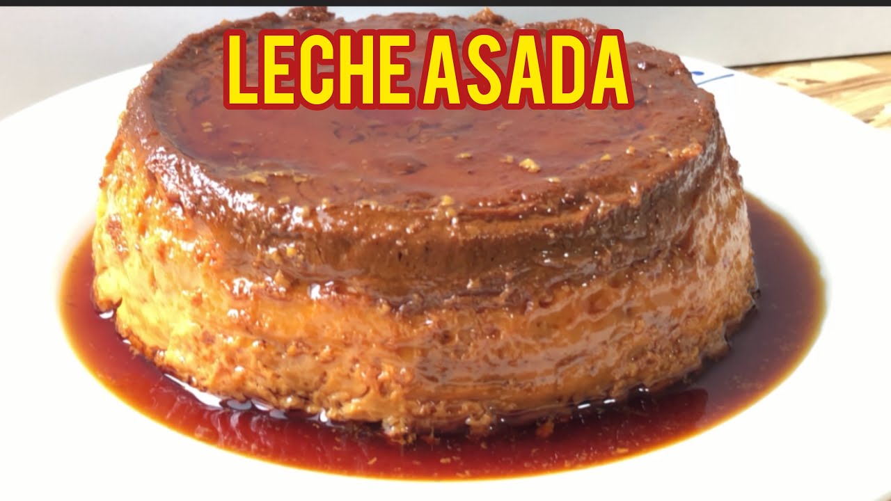 Leche asada en olla express... en minutos, sin horno, muy fácil