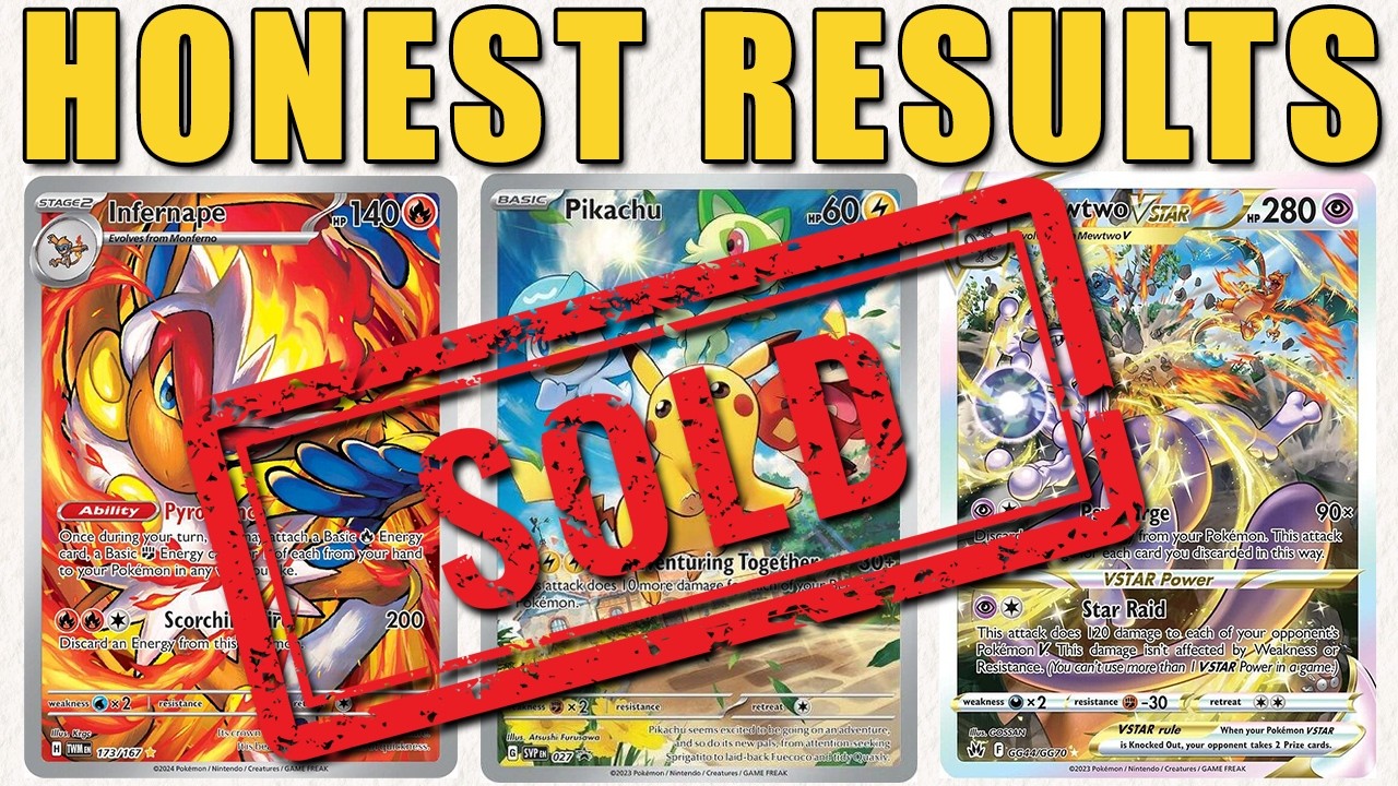 I Tried Selling Pokemon Cards for 60 Days (REALISTIC Results!)