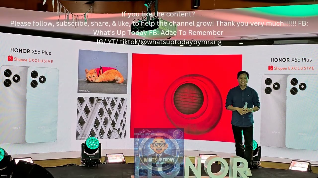 HONOR X5c Plus -- Eason De Guzman Digital Manager and Content Lead, HONOR Philippines